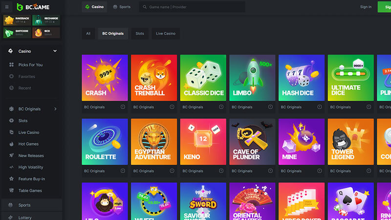 Experience the Thrill of Gambling at BC.Game Casino